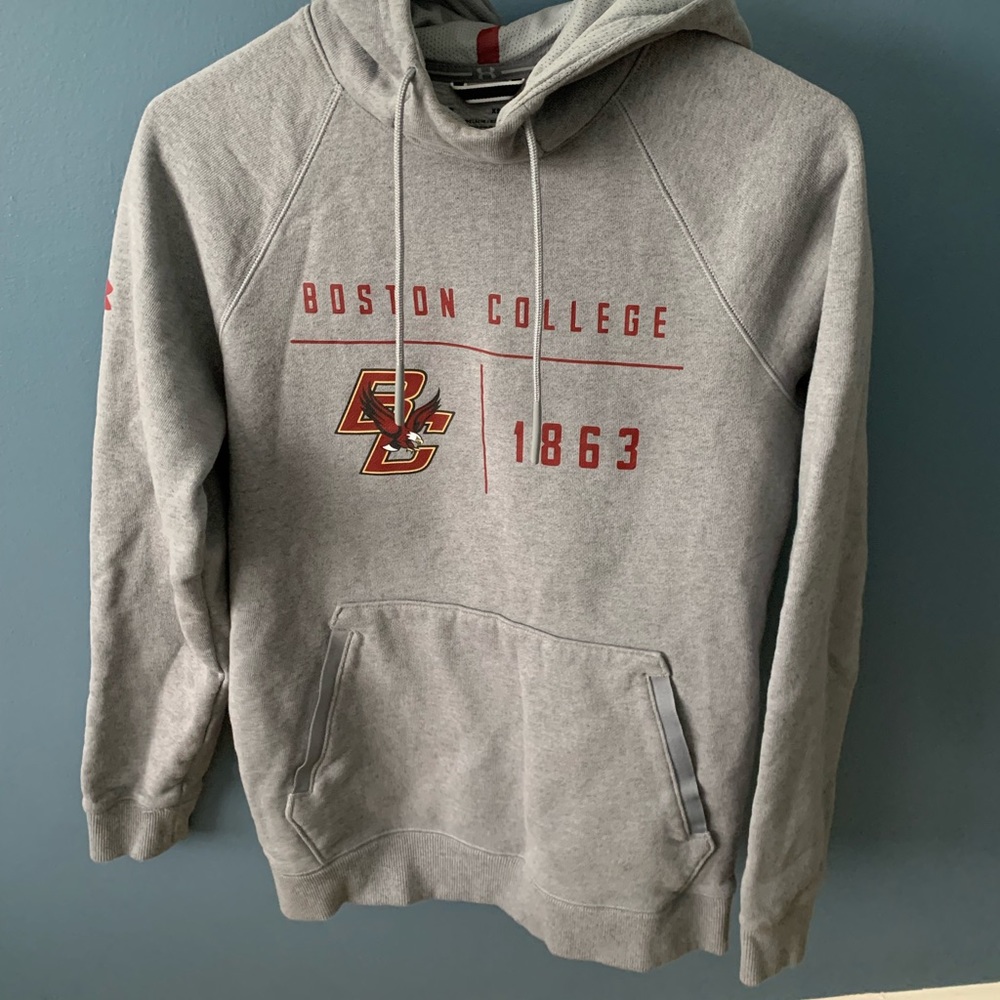 boston college under armor hoodie
